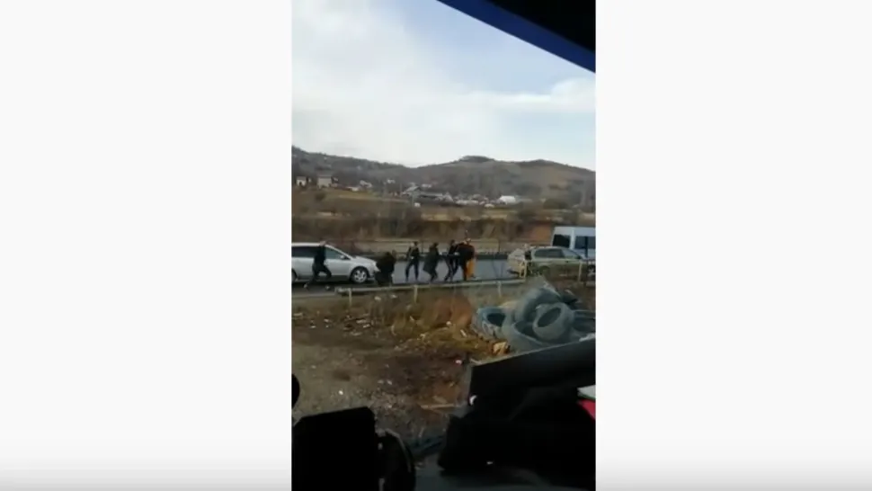 Bătaie în trafic pe Valea Prahovei
