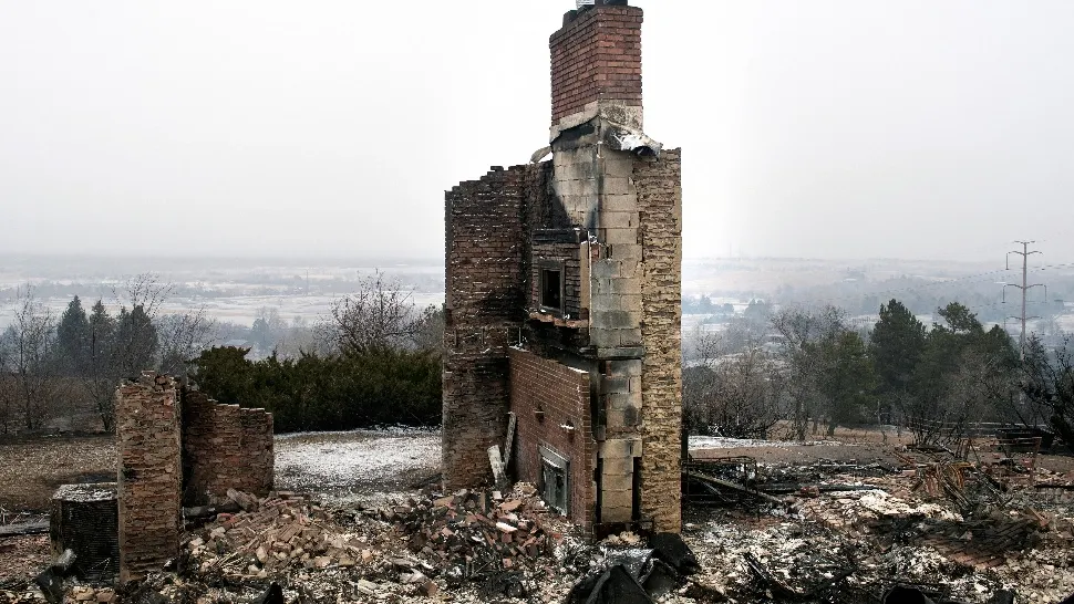 Ninsoarea a stins incendiile devastatoare din Colorado. Foto/Profimedia