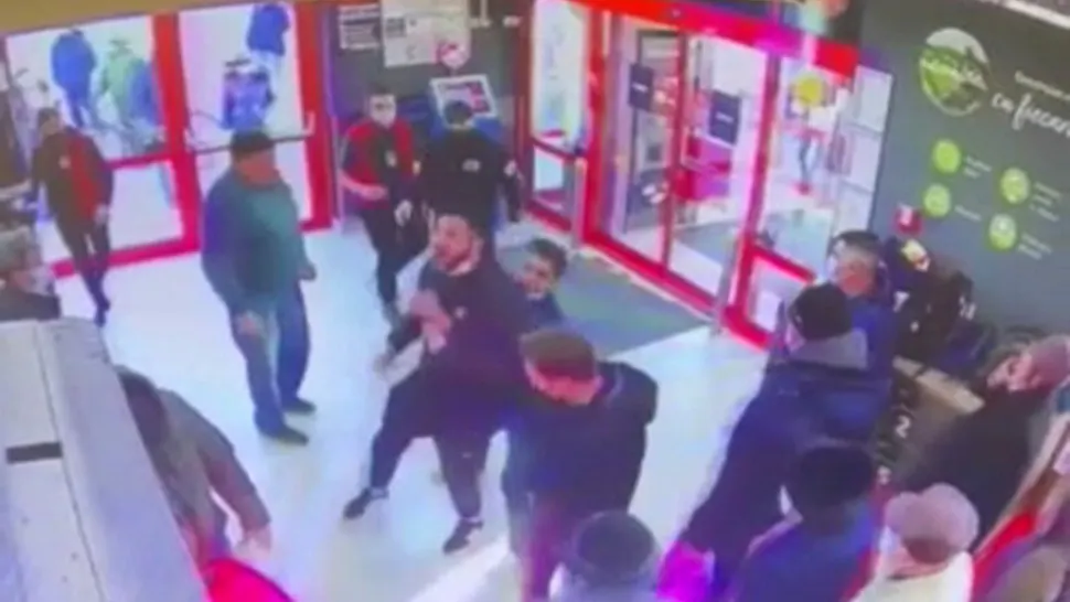 Scandal magazin Buzău / Captură video