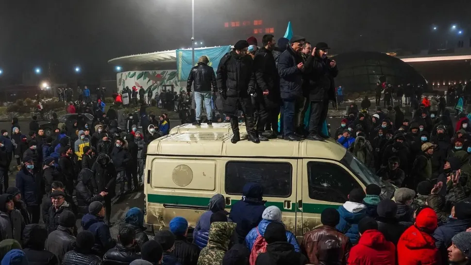 Protest Kazahstan / Profimedia