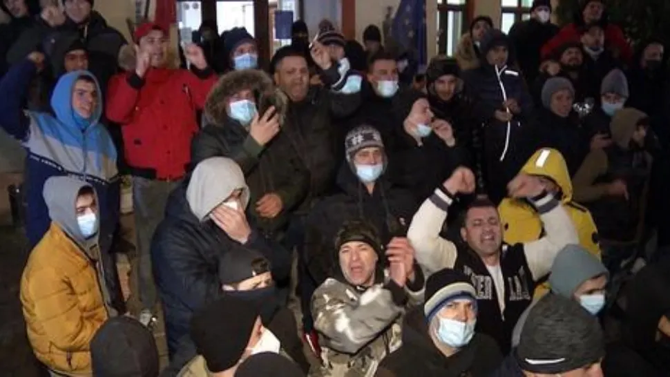 Proteste la Bolintin Vale