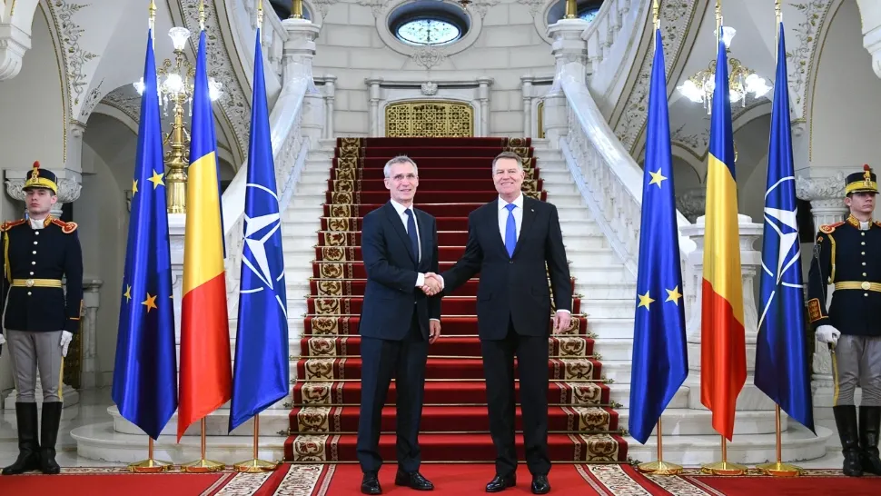Klaus Iohannis și Jens Stoltenberg (arhiva)/Președinție