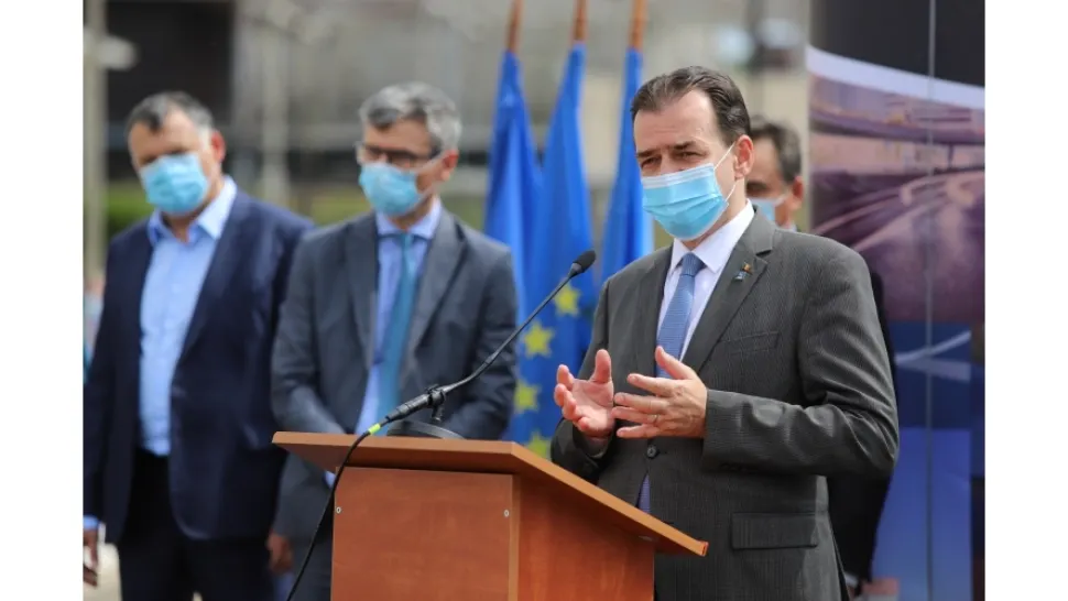 Ludovic Orban și Virgil Popescu (foto: gov.ro)