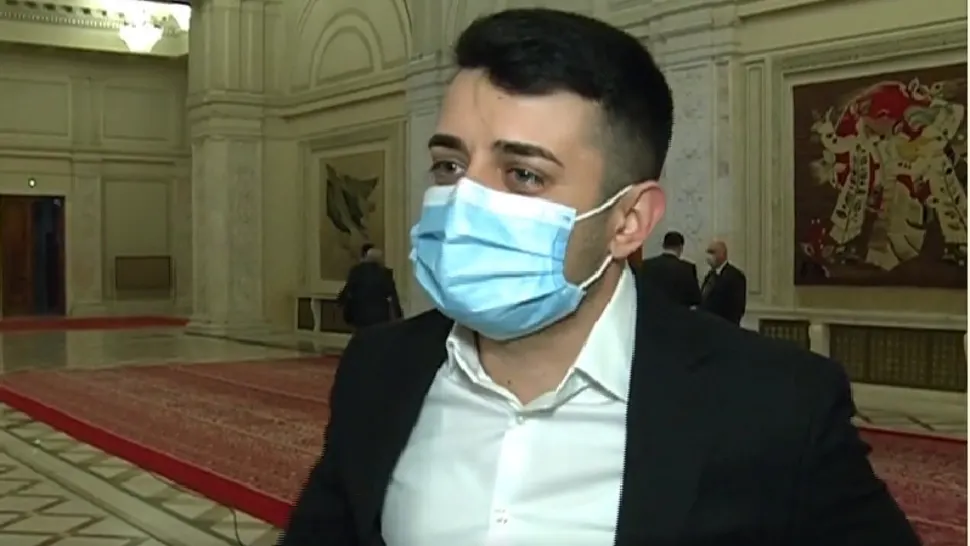 Alin Stoica, deputat minoritatea albaneză / Captură video