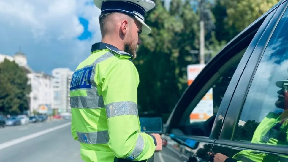 Control trafic/ Foto arhivă Poliția Română
