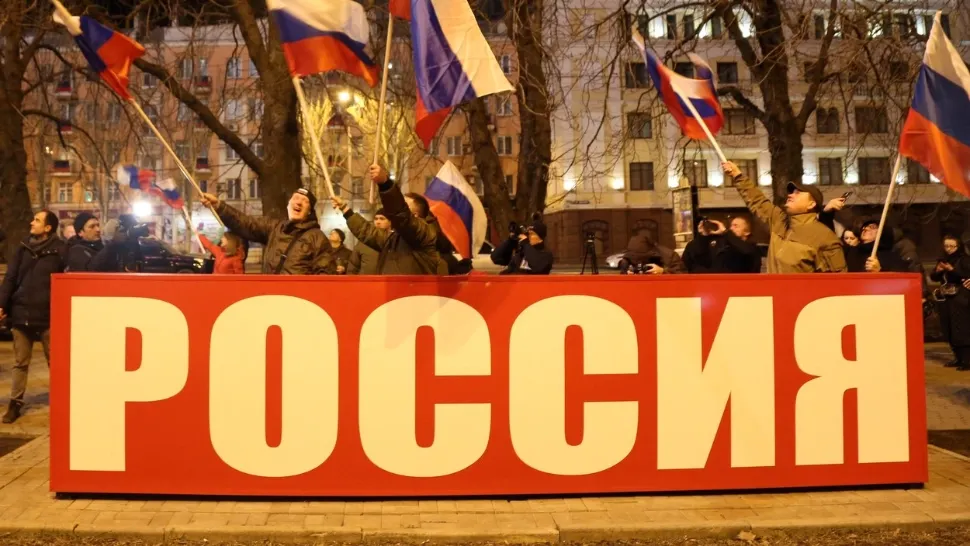 Reacția rușilor din Donețk și Lugansk după anunțul lui Putin privind recunoașterea independenței - FOTO