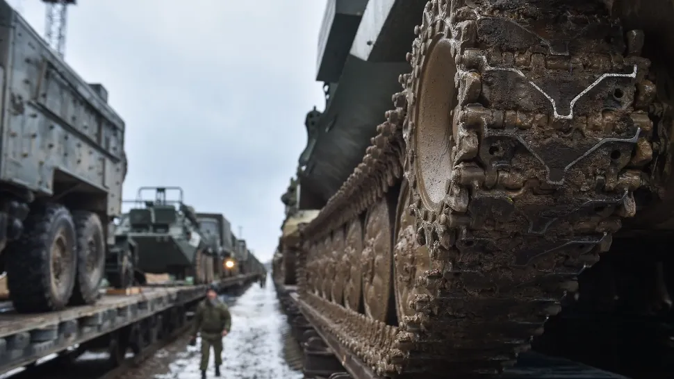 Interdicţie de circulaţie în Kiev / Foto: Profi Media