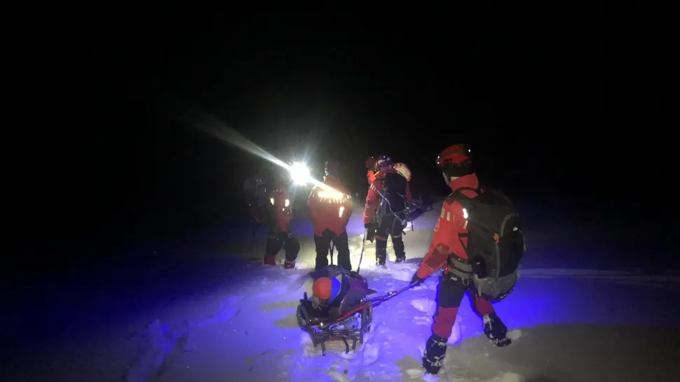 Intervenție de amploare la Bâlea Lac