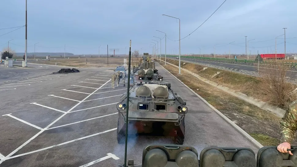 Armata face exerciții cu TAB-urile. Foto/Profimedia