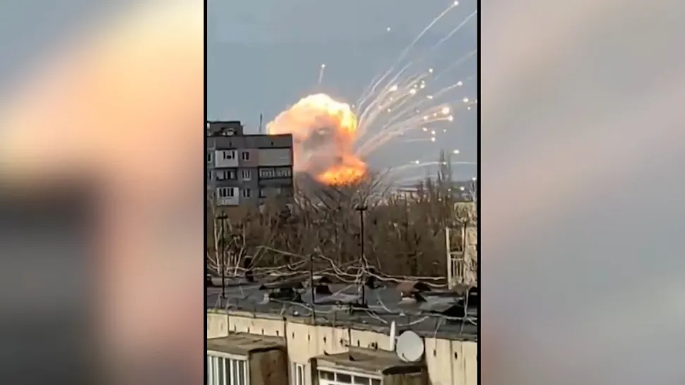 Orfelinat lovit de bombardamente