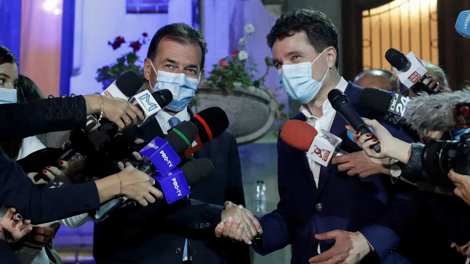 Ludovic Orban și Nicușor Dan / Inquam Photos / George Calin Octav Ganea