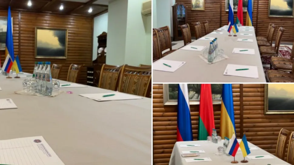 Casa Vânătorului, locul anterioarelor negocieri dintre Ucraina și Rusia/Sursă: BFA Belarus