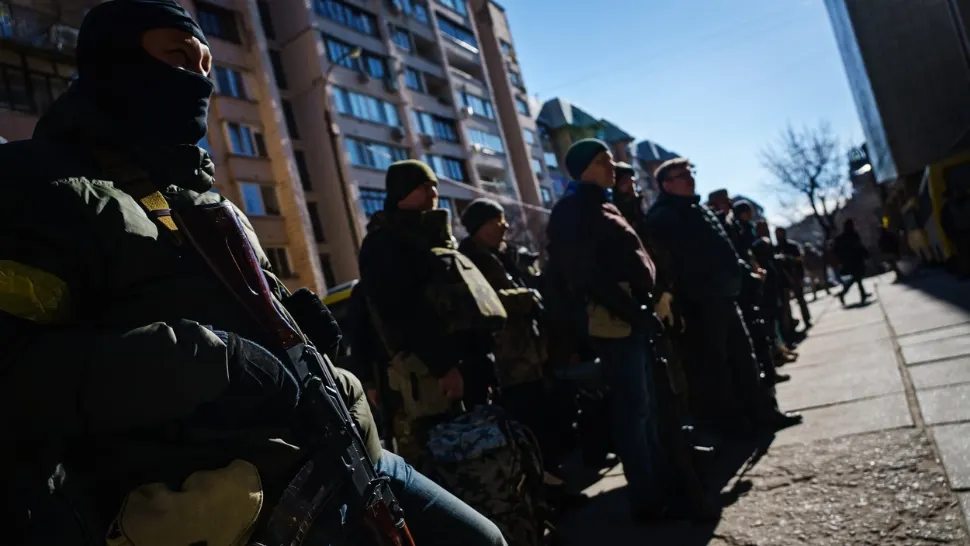 CONVOIUL uriaș al rușilor, lângă Kiev. Se pregătește asaltul final