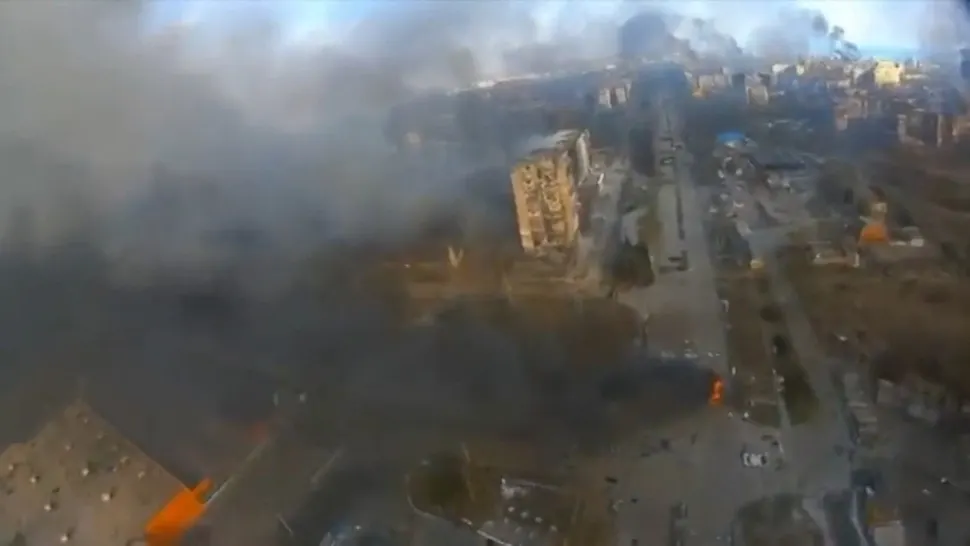 Mariopol, după bombardamentele rusești / Profimedia