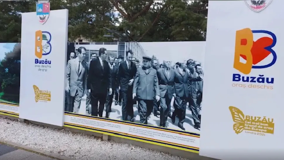 Imagine expoziție Buzău/ Captură video