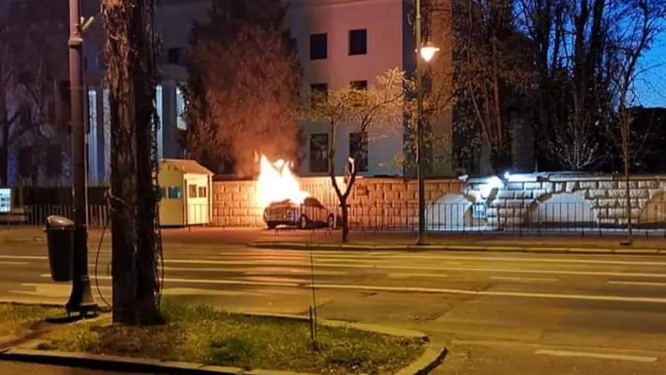 Ambasada Rusiei la Bucuresti / FOTO: Facebook - Tudor Bogdan Teodorescu