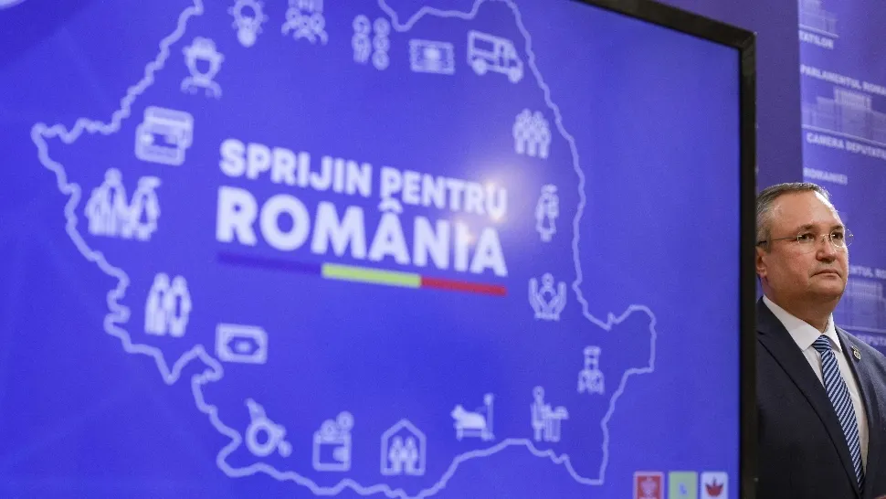 Premierul Ciucă, susținător al programului „Sprijin pentru România”. Foto/Inquam Photo