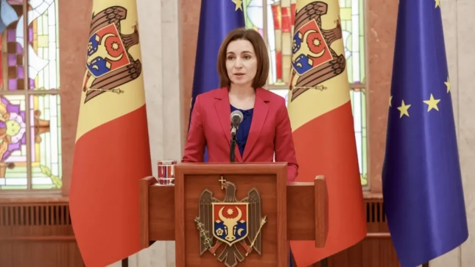 Maia Sandu își anulează toate evenimentele programate pentru 9 mai, din motive medicale