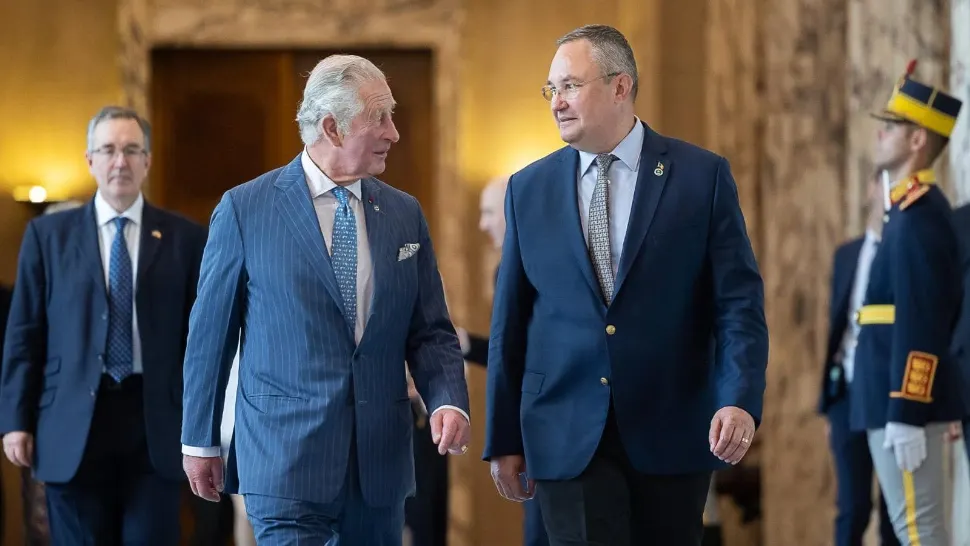 Nicolae Ciucă și prințul Charles / Foto: Facebook