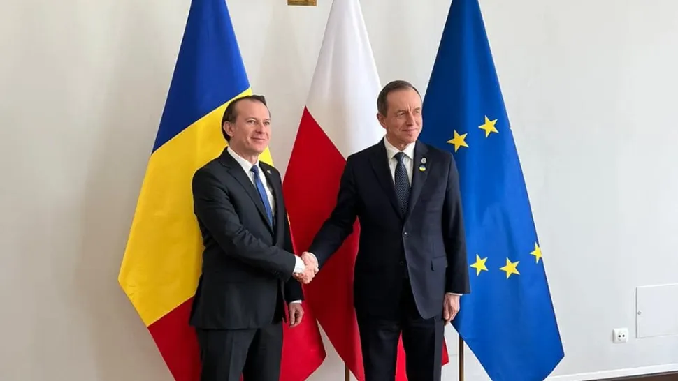Florin Cîţu, întâlnire cu Mareşalul Senatului Republicii Polone: Am discutat despre planul de reconstrucție a Ucrainei