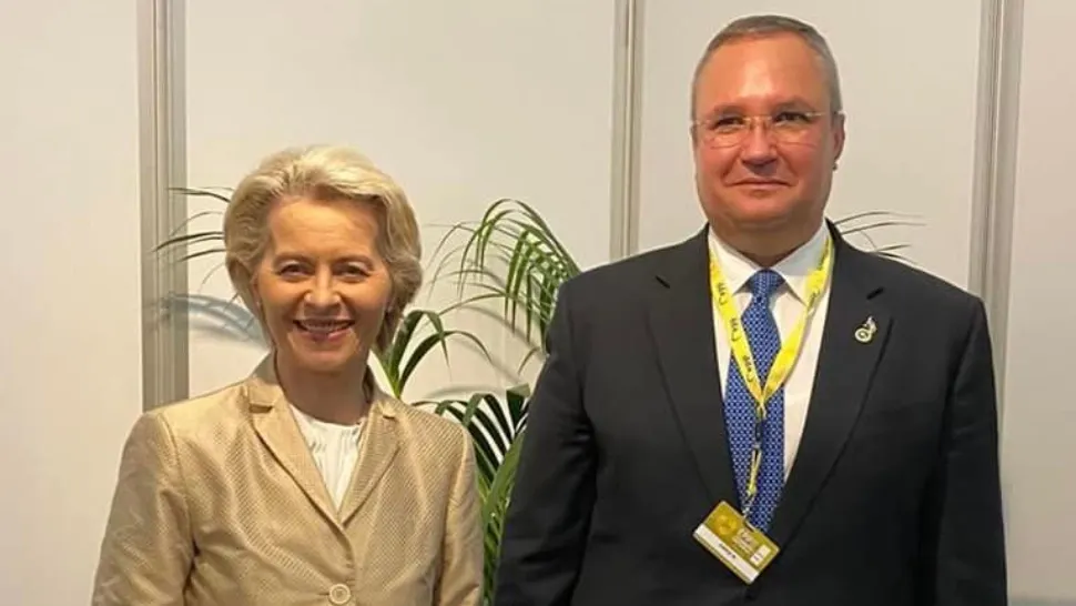 Nicolae Ciucă și Ursula von der Leyen Foto: Facebook