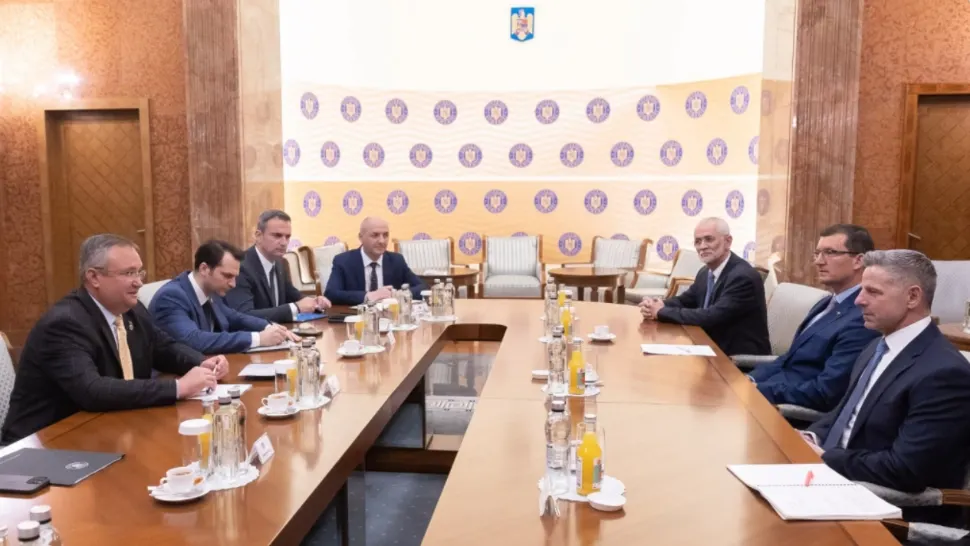 Întrevedere Palatul Victoria/ Foto: Ministerul Economiei