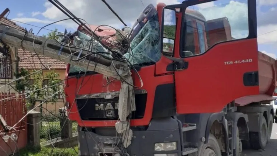 Accident grav în Argeș