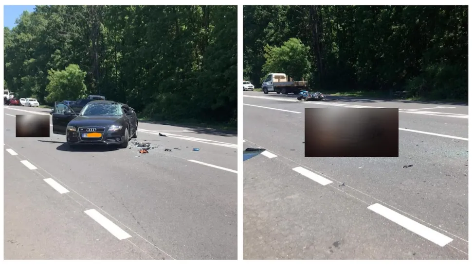 Accident teribil în Lugoj. 2 oameni au murit din cauza manevrei imprudente a unui șofer. Între victime, un preot - FOTO