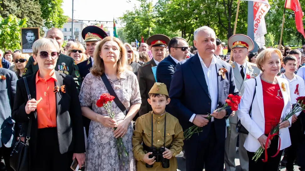 Igor Dodon, mesaj halucinant de Ziua Victoriei Sovietice. "De aceea avem CERUL SENIN de care ne bucurăm azi"