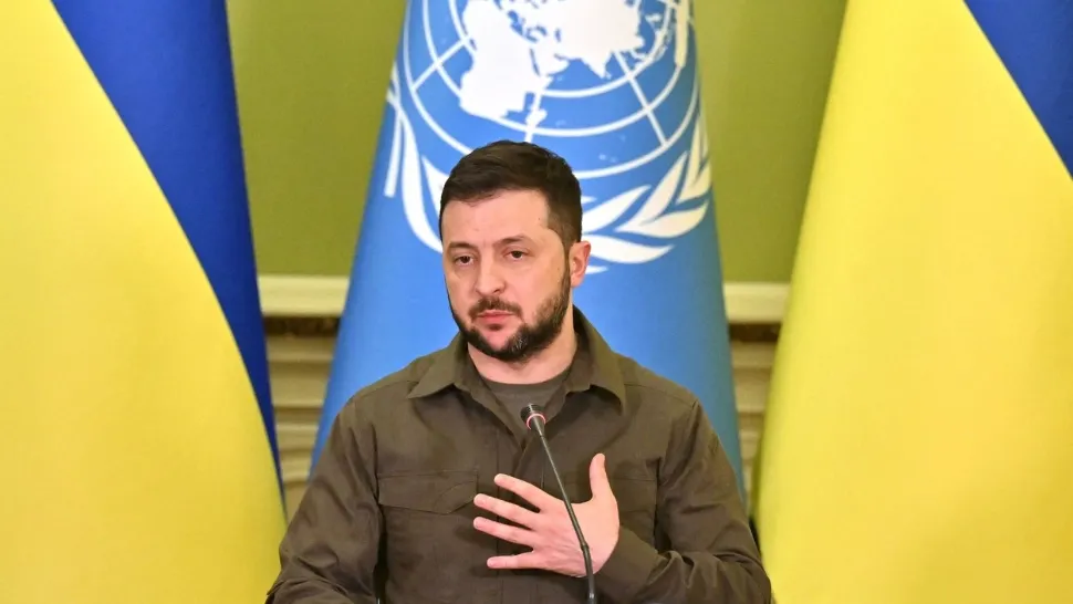 Volodimir Zelenski - președintele Ucrainei