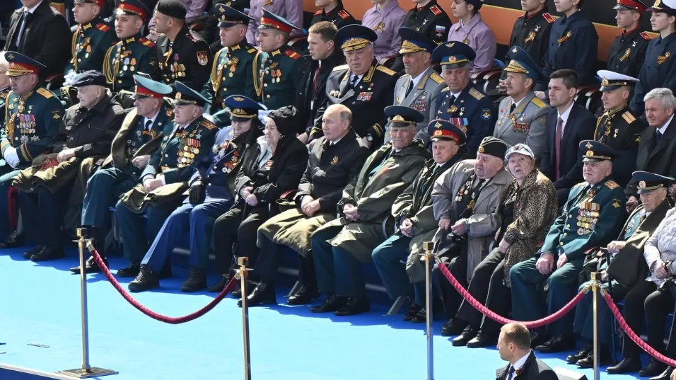A avut Putin pătură antiglonț la parada militară? Foto/Profimedia