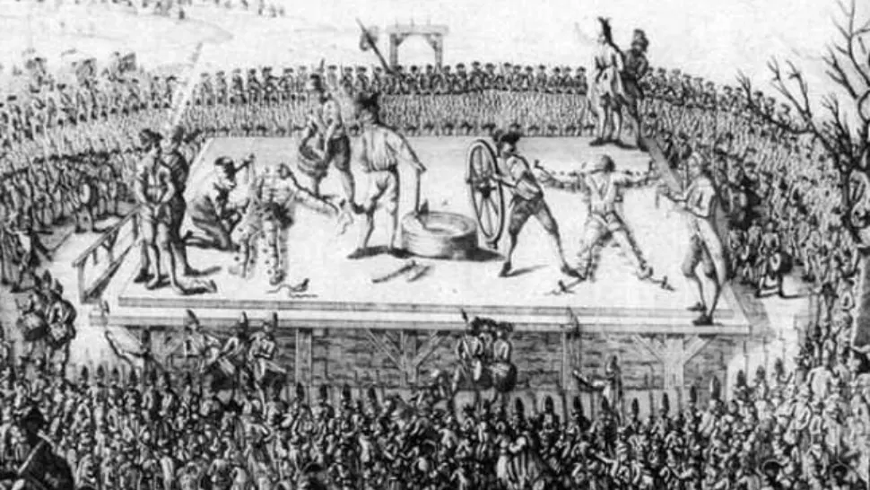Execuția conducătorilor răscoalei din 1784 - Horea și Cloșca, trași pe roată în 1785