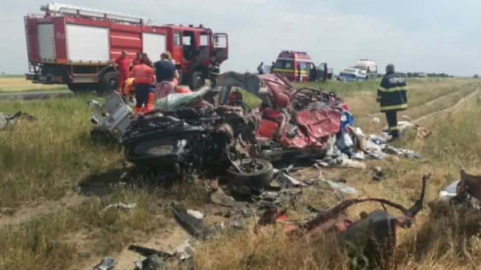 Accident cumplit în Brăila