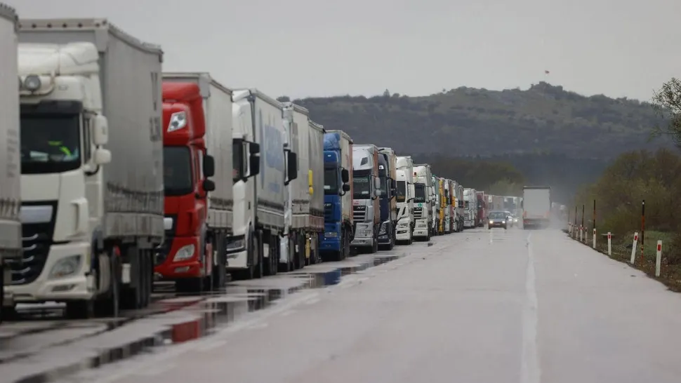 Blocaje la punctele de trecere a frontierei