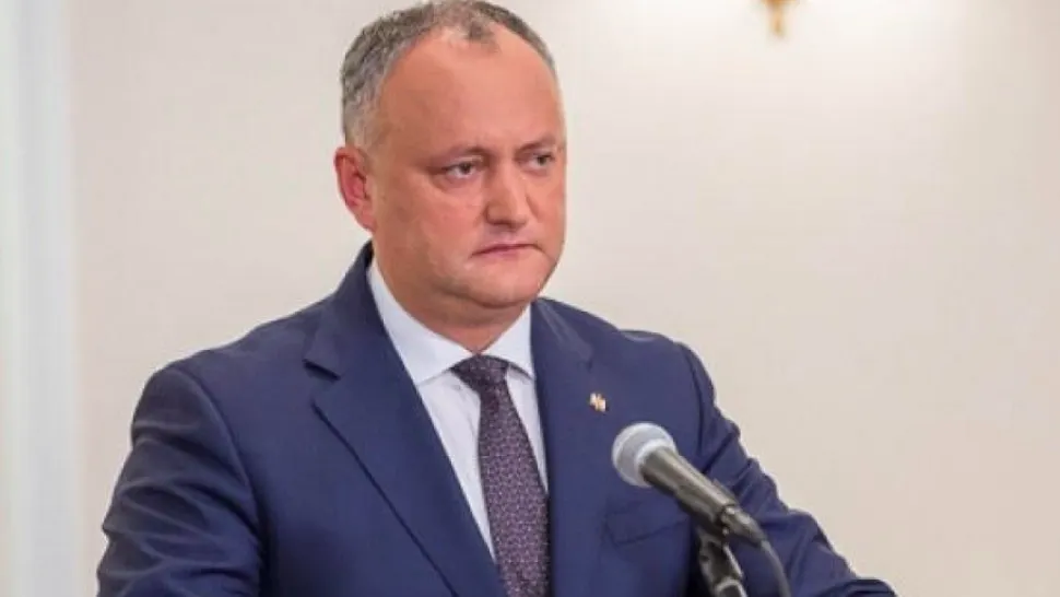 Igor Dodon, fost președinte al Republicii Moldova