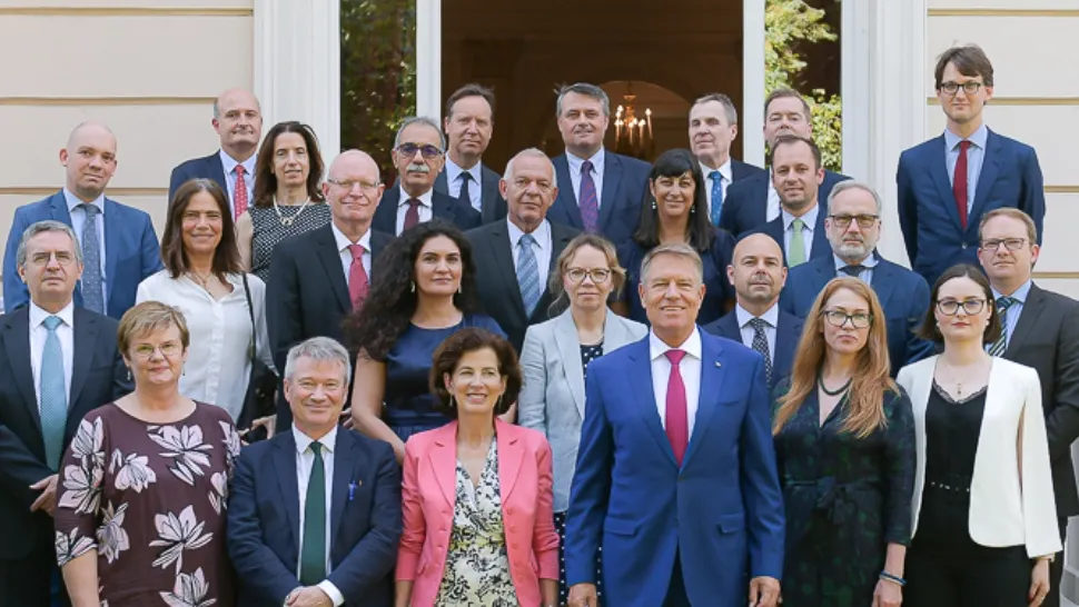 Klaus Iohannis, întâlnire cu ambasadorii UE acreditați la București