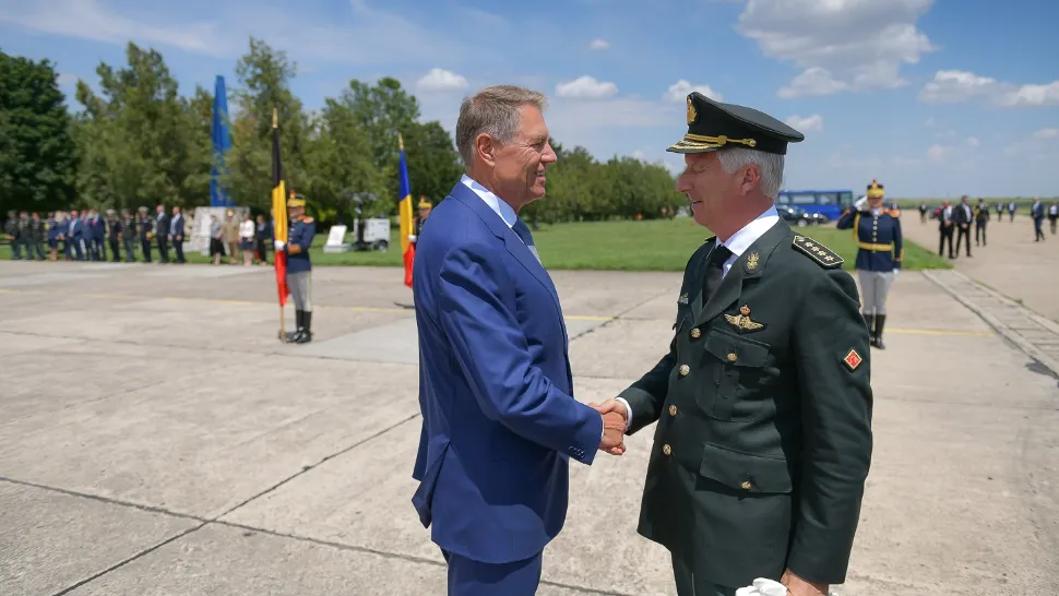 Klaus Iohannis și regele Belgiei, Philippe / Foto: Administrația Prezidențială