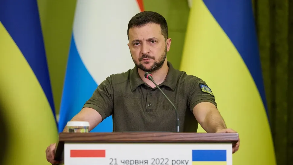 Preşedintele ucrainean, Volodimir Zelenski / Foto: Profi Media