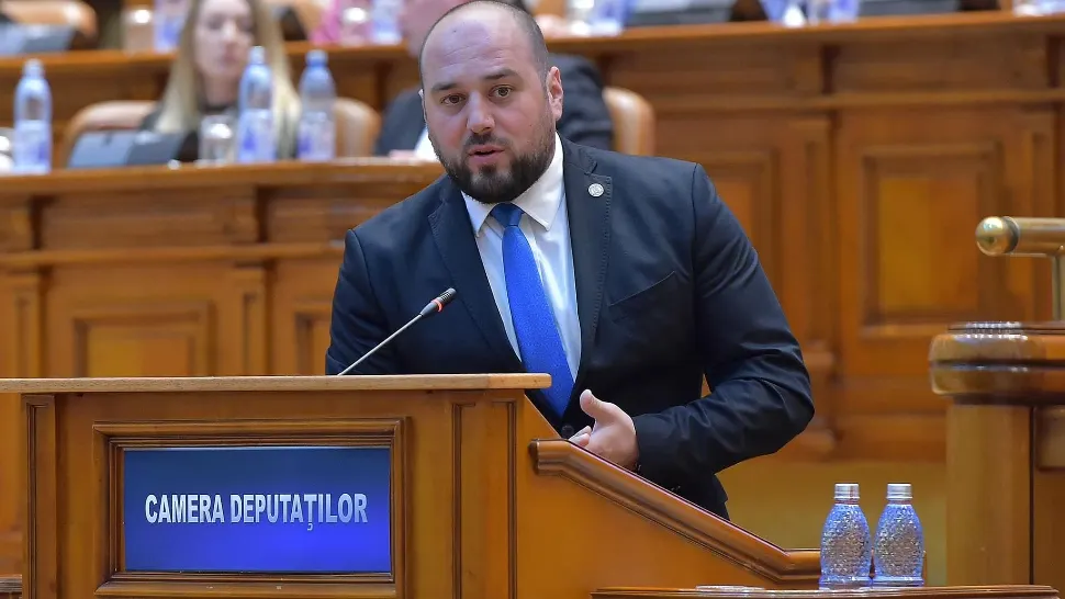 Ionuț Simionca, liderul PMP Bistrița-Năsăud. Foto/FB