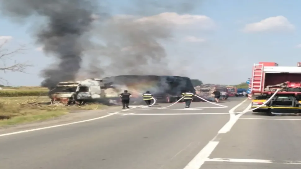 Incendiu TIR