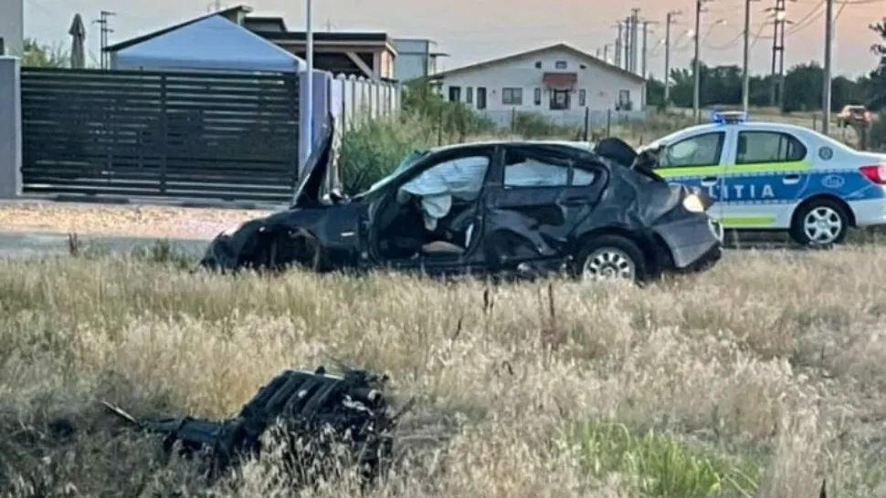 Accident cumplit în Dolj. Sursa foto: Facebook Info Trafic 24