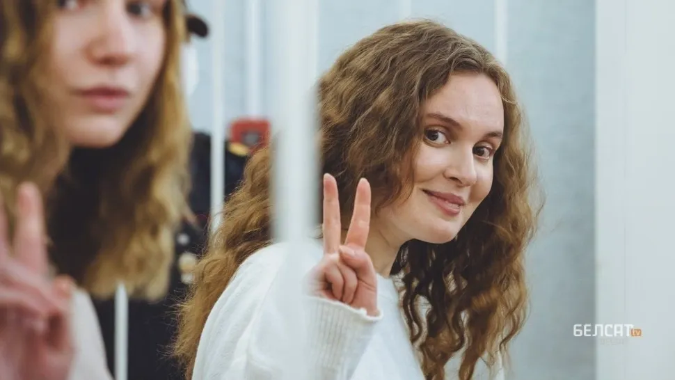 Jurnalista Katerina Andreeva, condamnată la închisoare/ Foto: NEXTA Twitter