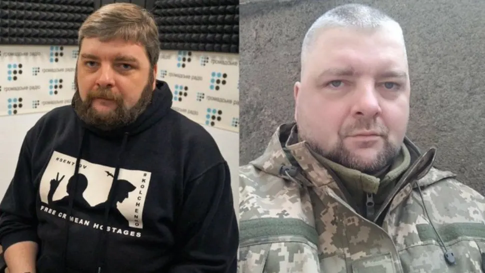 Maxim Butkevich, jurnalist și activist civic ucrainean, capturat de ruși Foto: Twitter.com