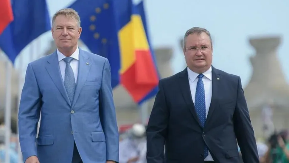Klaus Iohannis si Nicolae Ciuca