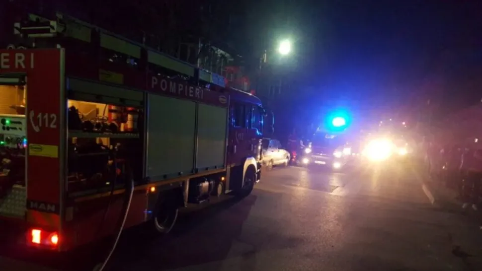Incendiu la o fabrică din Arad