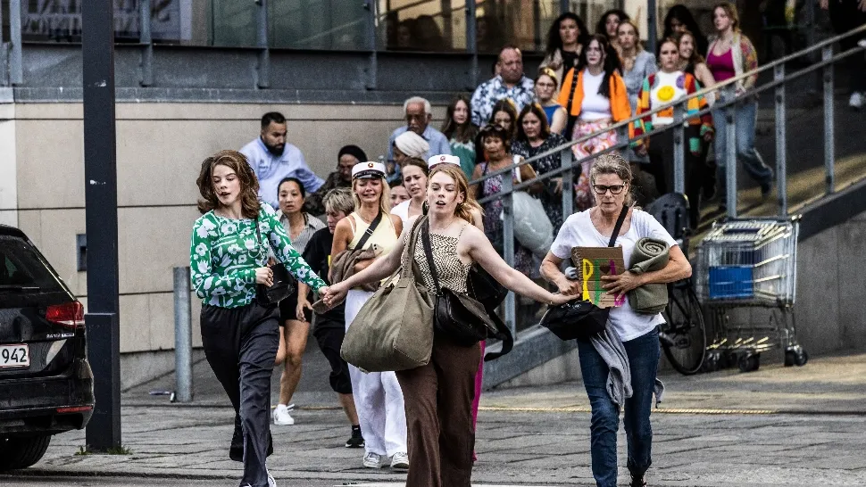 Atac armat într-un mall din Copenhaga. Sursa foto: Profi Media