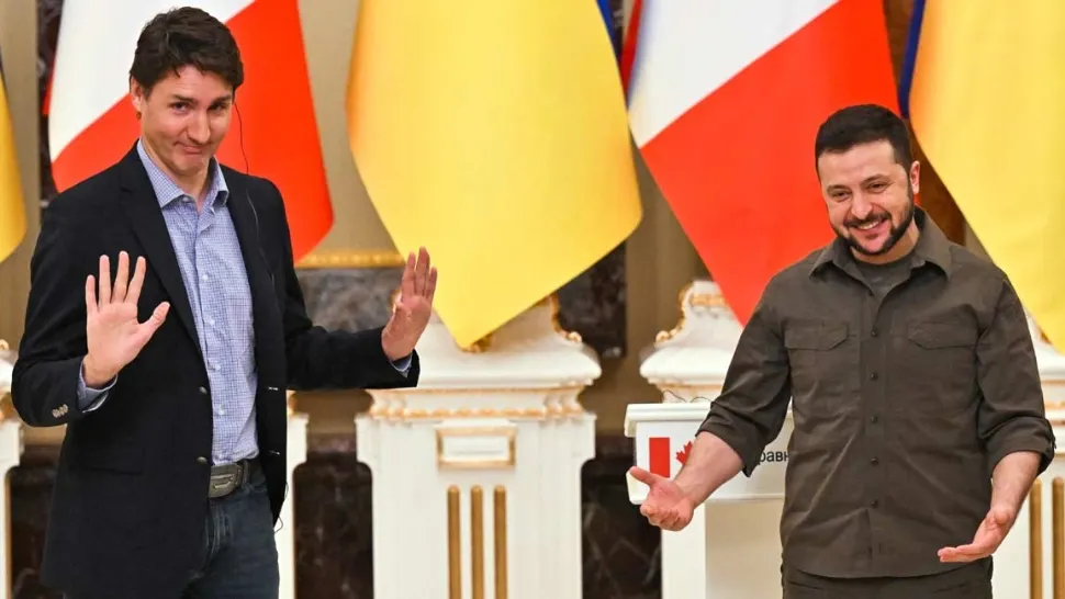 Trudeau vs Zelenski