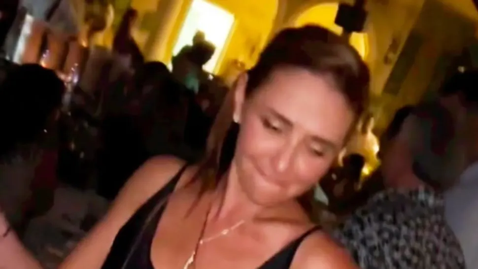 Tatiana Navka, soția lui Dmitri Pesjov/ Captură Twitter