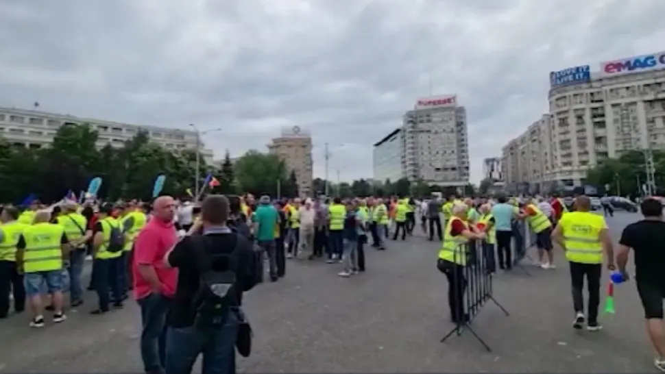 Protest/ Captură video 