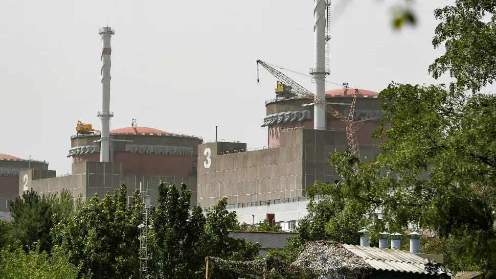 Centrala Zaporoje, obiectiv strategic în conflictul dintre Rusia și Ucraina. Foto/Profimedia